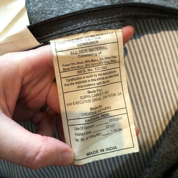 Surya Danila Pillow with Insert - Picture 7 of 8